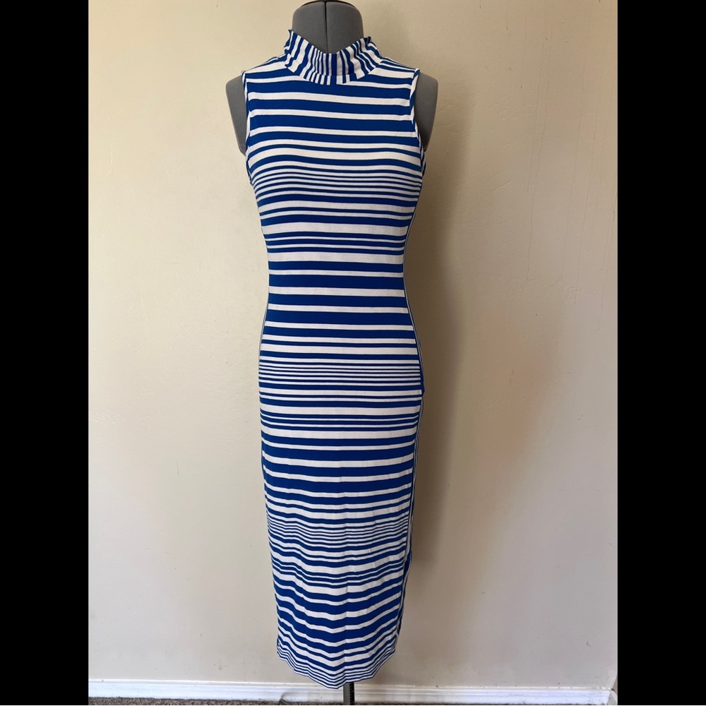 BEBE BODYCON MIDI DRESS